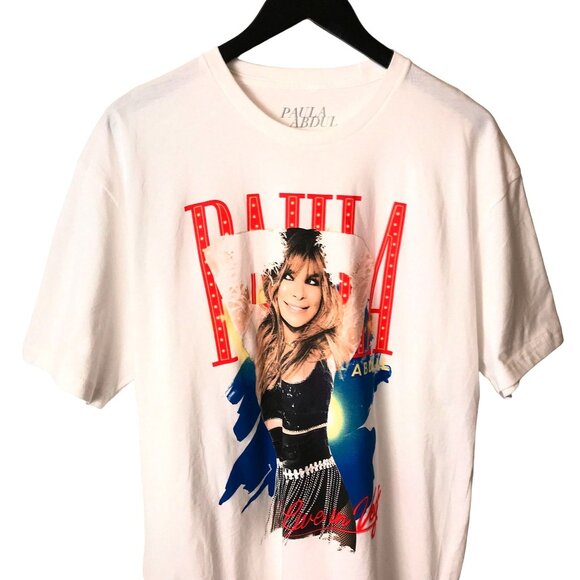 Paula Abdul Tops - Paula Abdul T Shirt Rap Tee Graphic White Large L